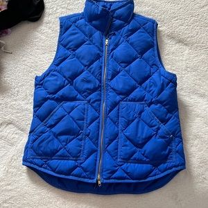 J. Crew blue vest